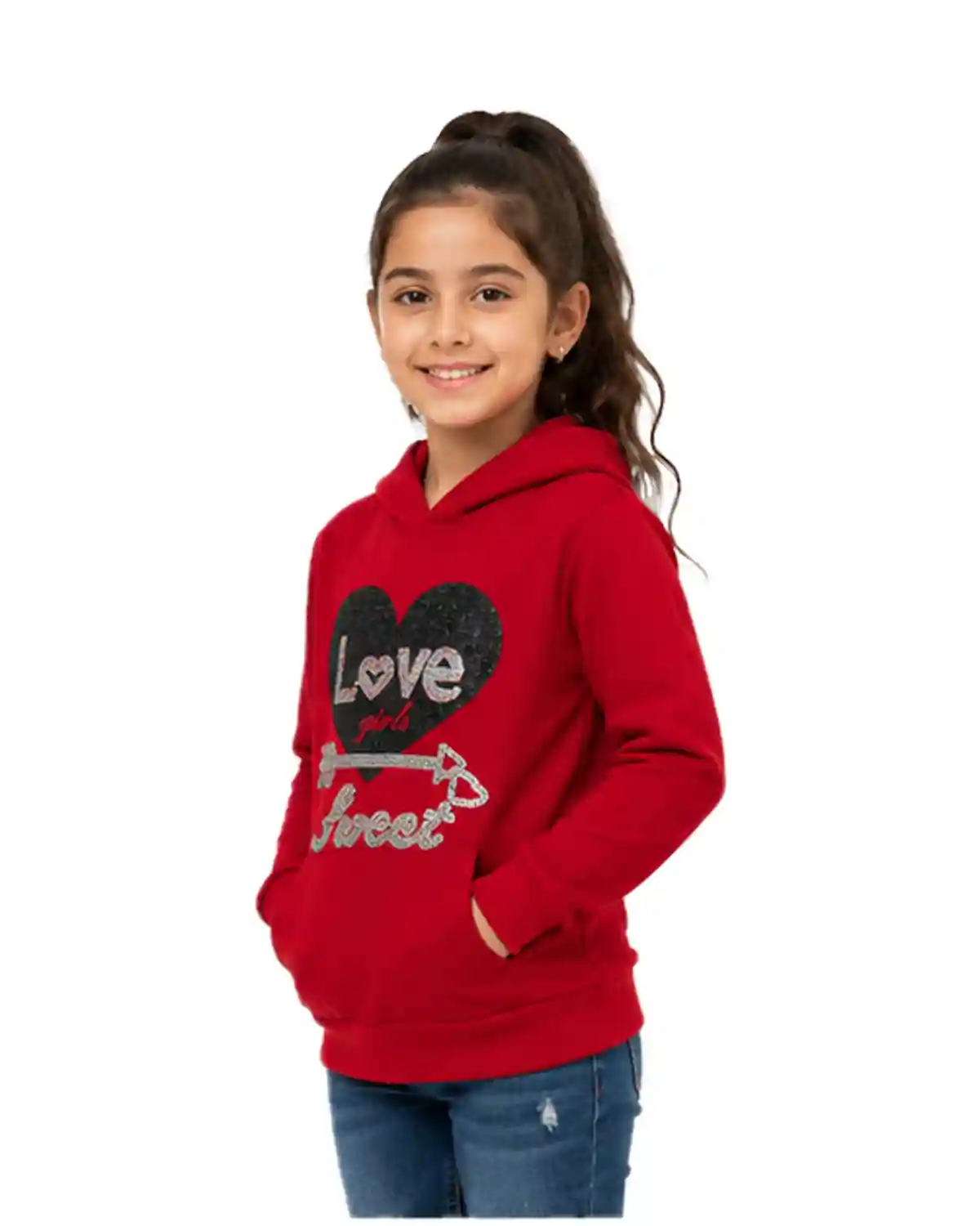 love-red-girls-hoodie-right